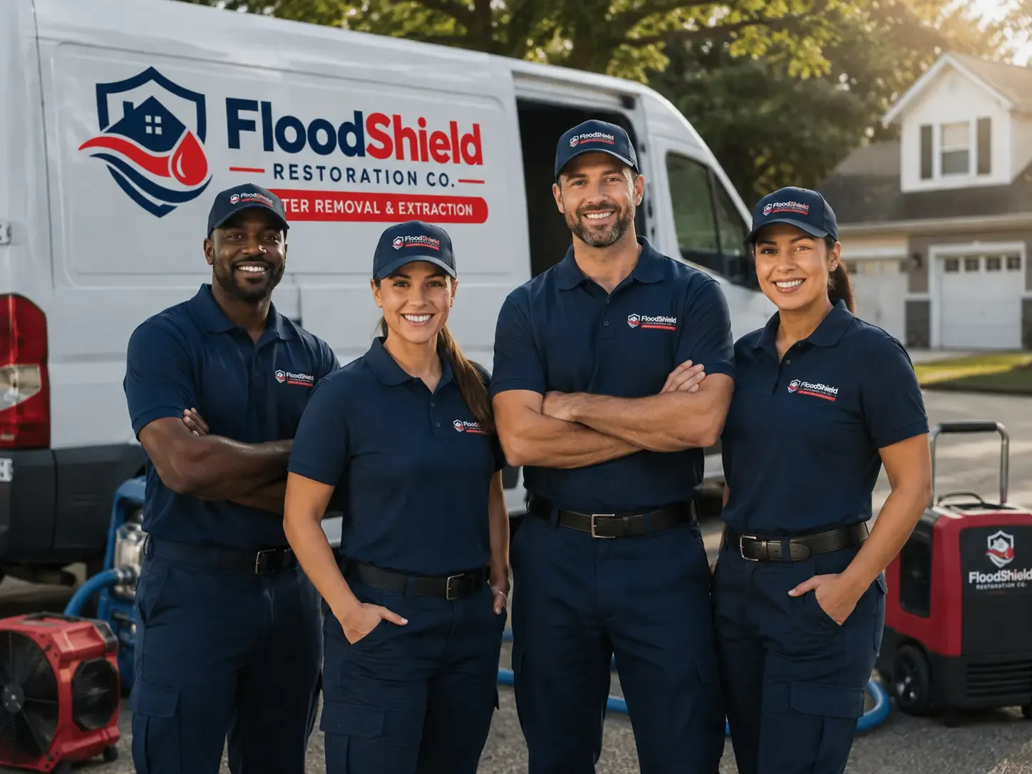 Flood Damage Restoration company in East Berkshire, VT